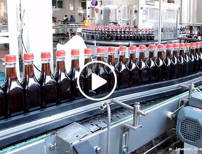 黄酒灌装生产线视频