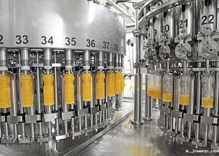 四合一果汁果肉灌装机 四合一果汁果肉灌装机